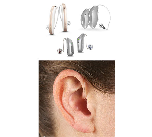 Open-fit hearing aids – lightweight BTE style with an open ear canal for natural sound